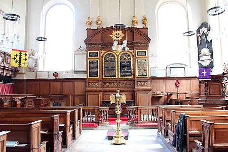 St Benet Pauls Wharf - The Nave